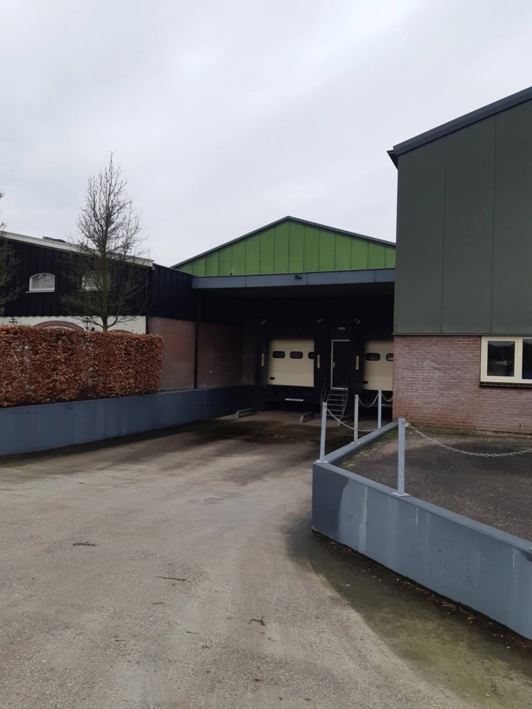 Bouw van een fruitstation door JCVANKESSEL Bouw in Nederland.