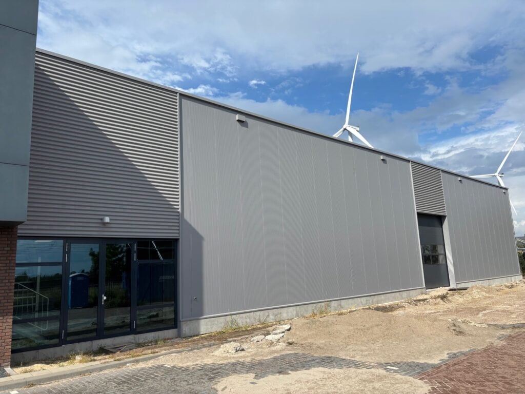 Uitbreiding bedrijfshal JobXion